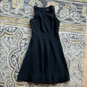 NWT Black fit and flare Banana Republic dress